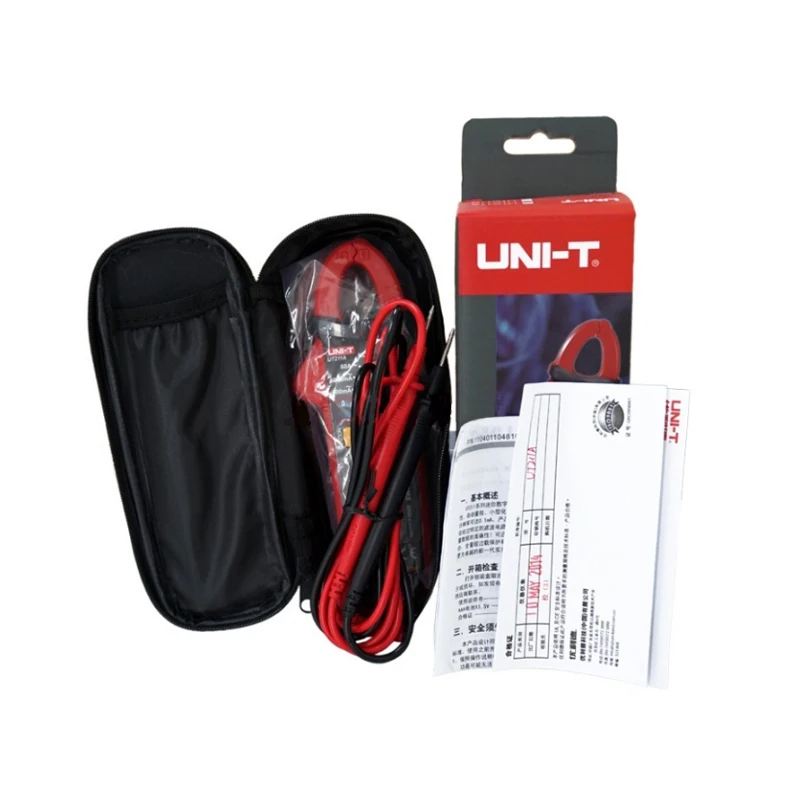 UNI-T UT213A Handheld Digital LCD Clamp Meter Multimeter Voltage AC Current Resistance Capacitance Diode Continuity NCV Measure