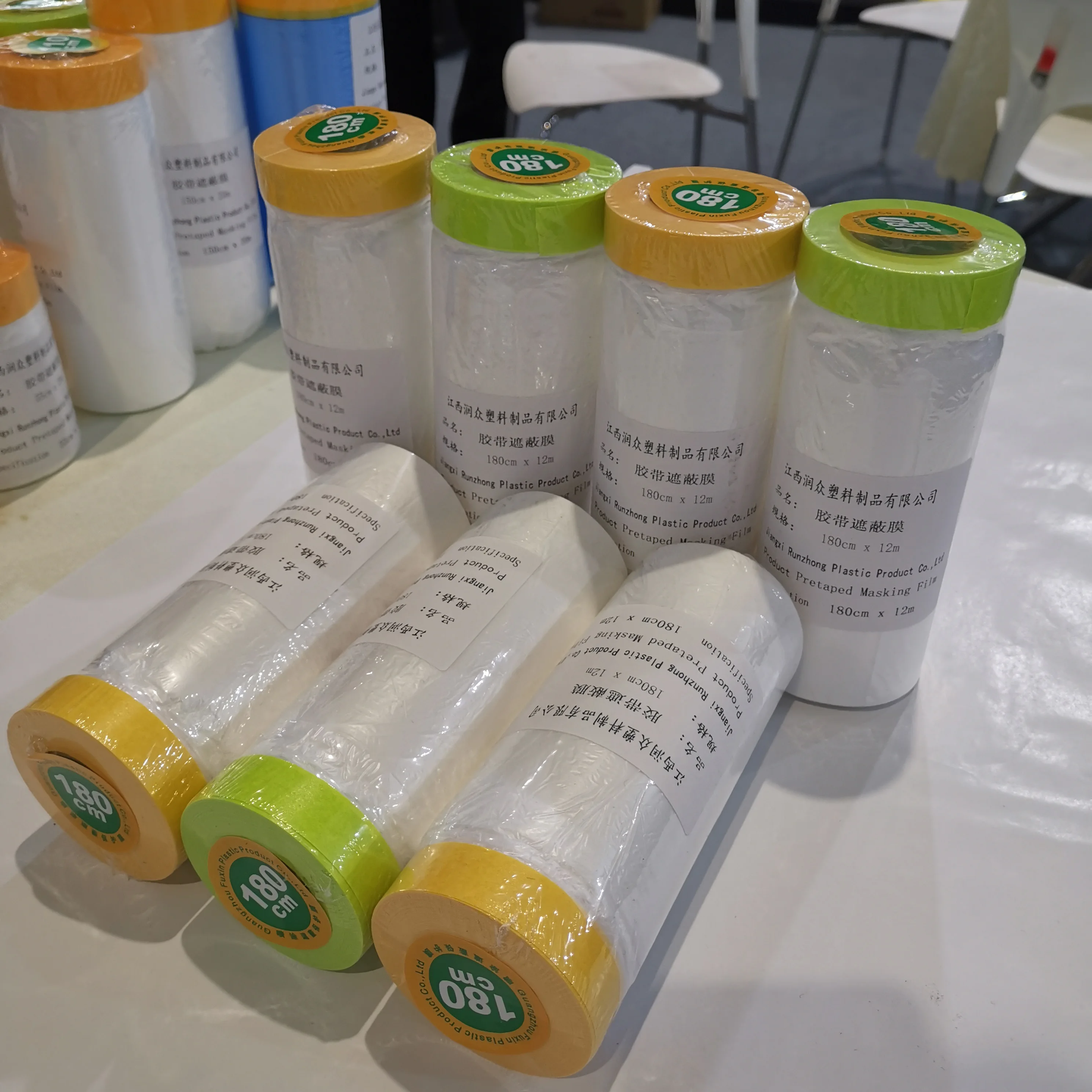 
Plastic Drop Cloth For Painting Strong and Durable Painters Plastic Tarp Waterproof Clear Cover 