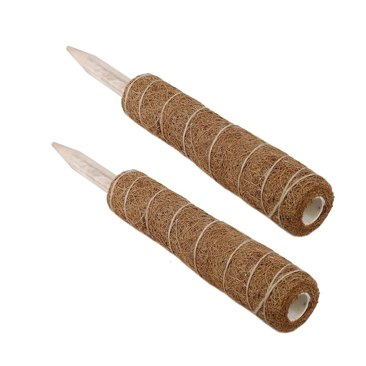 Coco Coir Poles Support Plants To Grow Upwards Use Coir Moss Totem Pole Stick