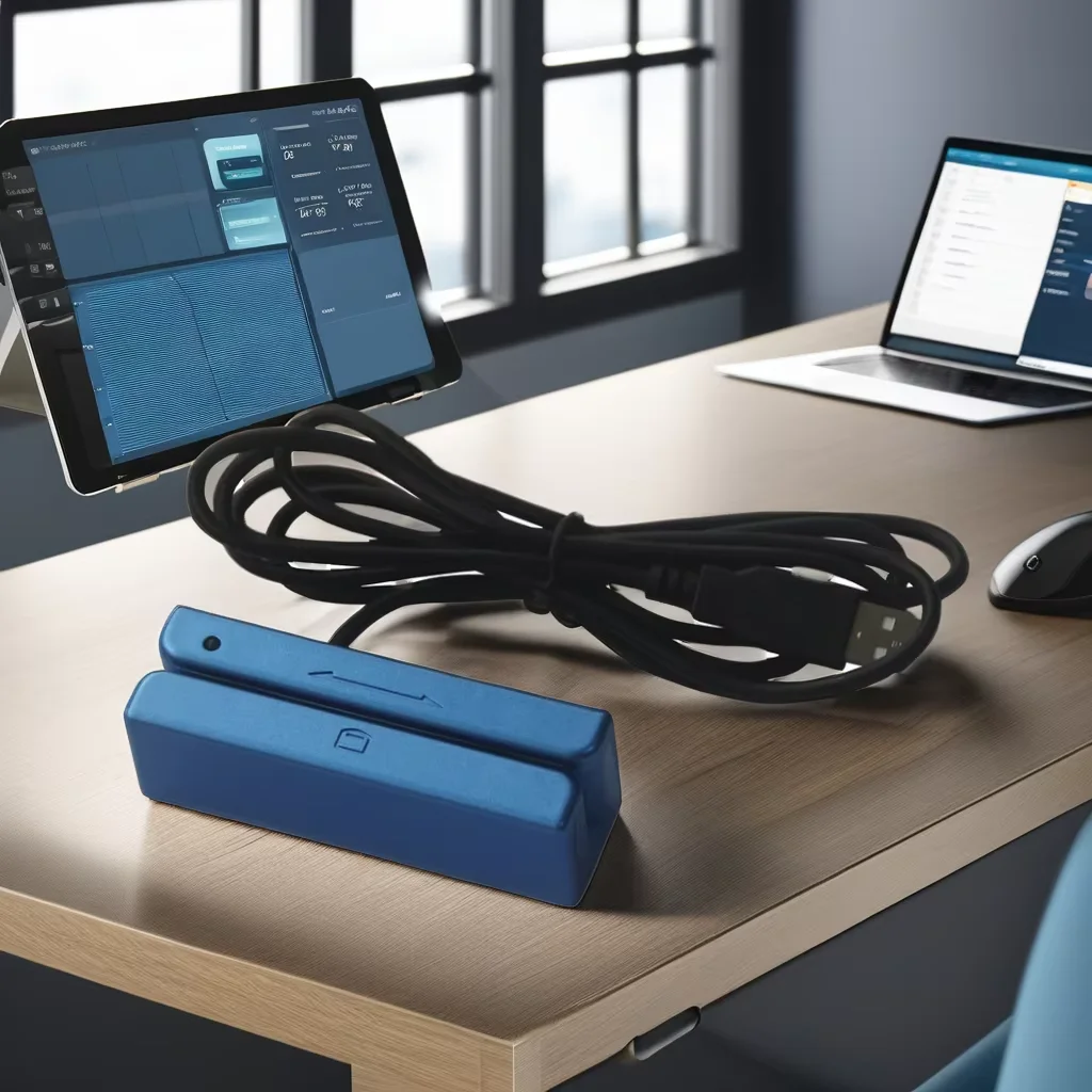 MSR003 Magnetic Card Reader Mini Portable Mag Msr 123 Card Reader