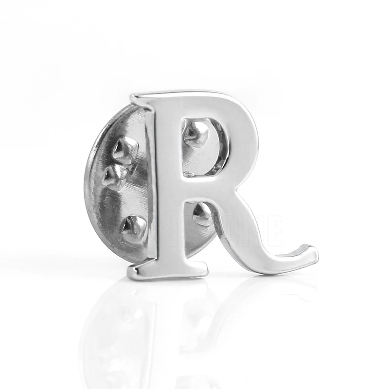 Custom hard enamel logo brass pins with silver finishing for luxury car from Sedex 4P factory