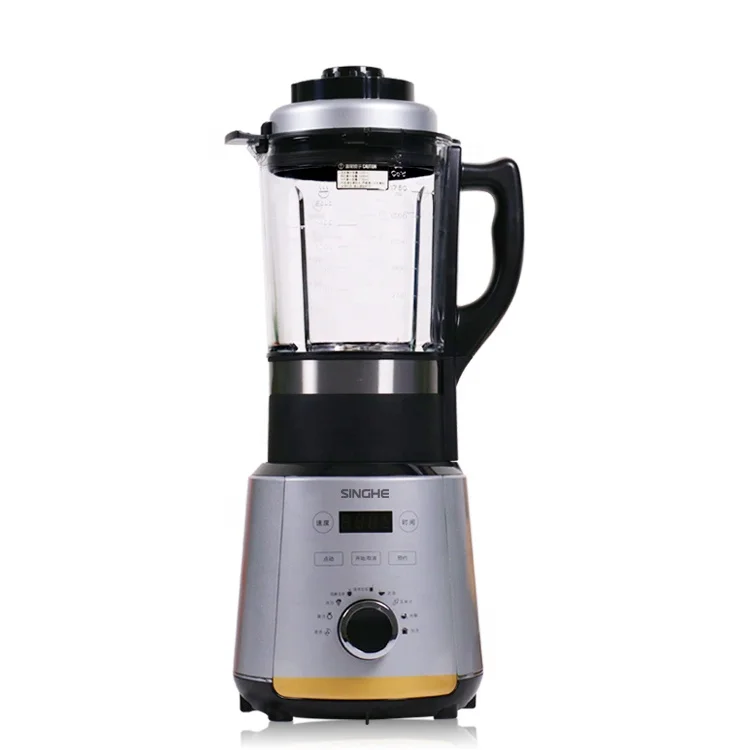 2022 Singhe hot sell food processor heating smoothie kitchen glass blender