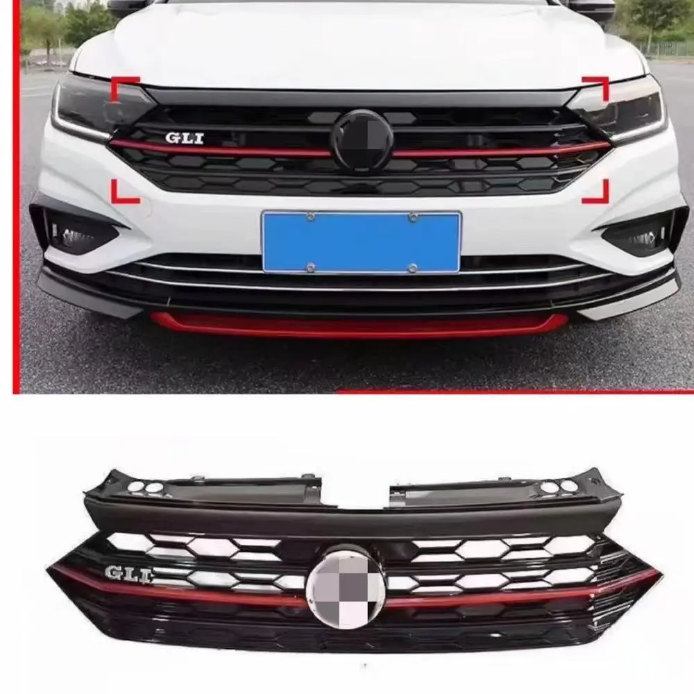 Для VW Jetta GLI Sagitar 2019 + Решетка переднего бампера