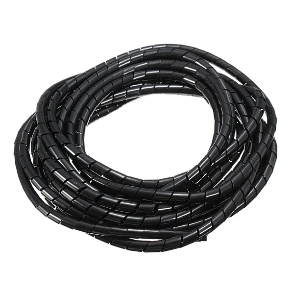 White Black Round Spiral Wire Directly Provide Plastic Wrapping Band