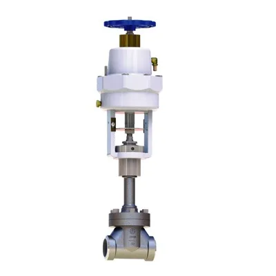 GLOBE VALVE AIR-ACTUATED DJQ-(B2/Y2) nominal pressure 4.0mpa
