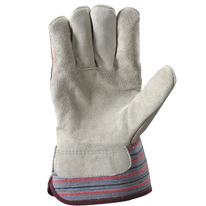 Высокоизоляционные кожаные перчатки для гламурного садоводства свободно движущиеся пальцы Универсальное применение