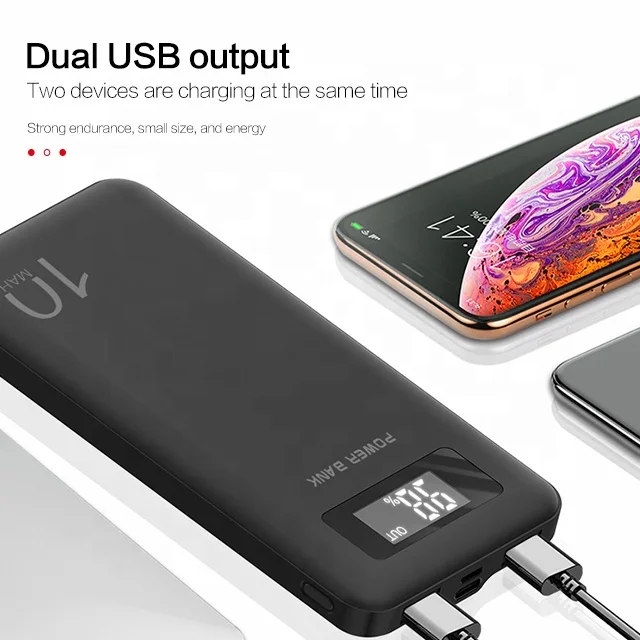 Mobile power bank 10000mah,power banks and usb chargers,mobile power supply