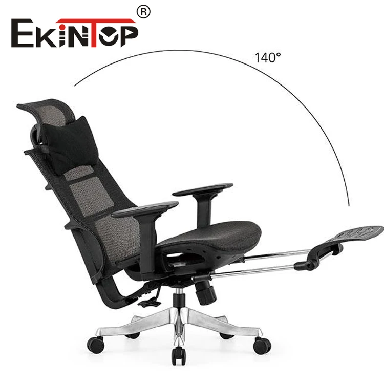 Ekintop korea relax office chair black office chair with headrest
