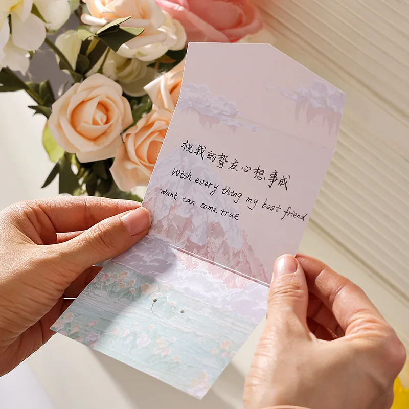 Quality Wholesale Funny Assorted Greeting Cards Printing Bulk Blank Boxes Set Happy Birthday Card with Envelopes
