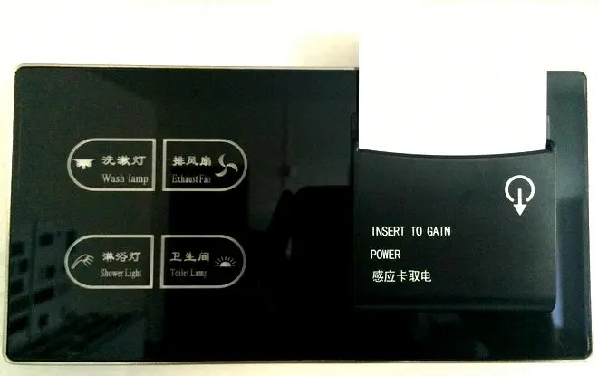 40A RF Card  Energy Saving Switch With Touch Switch