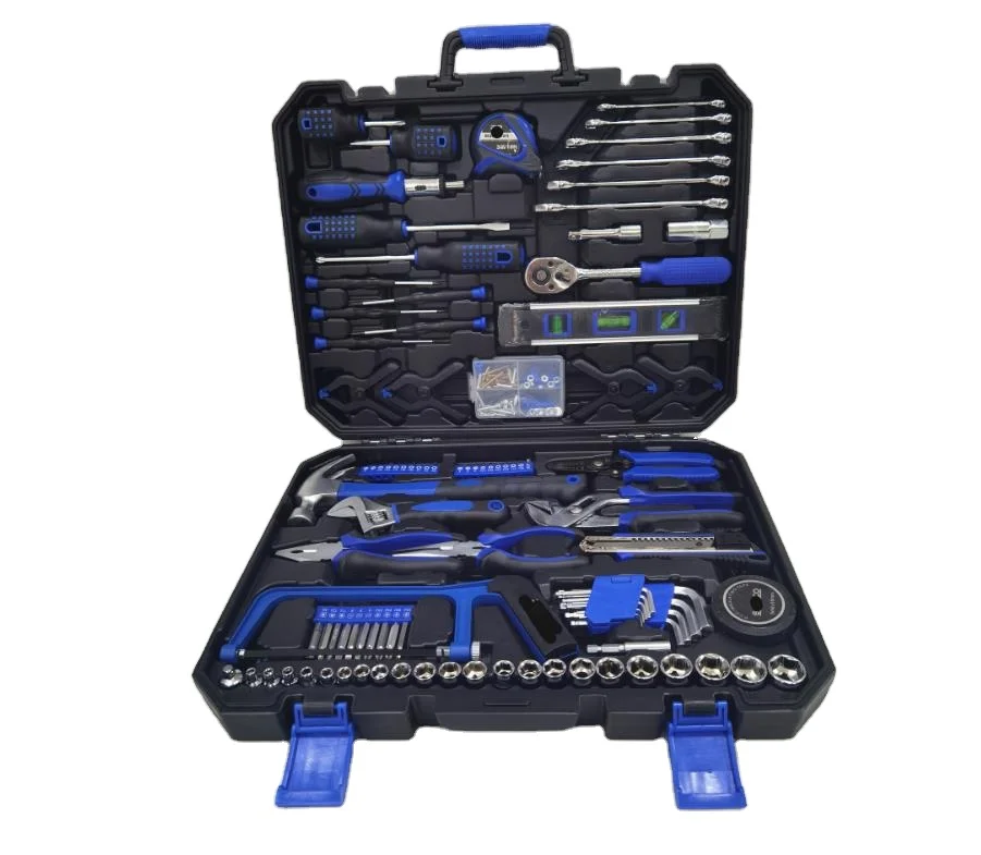 168pcs hot selling  multifunction home tool kit hand repair kit