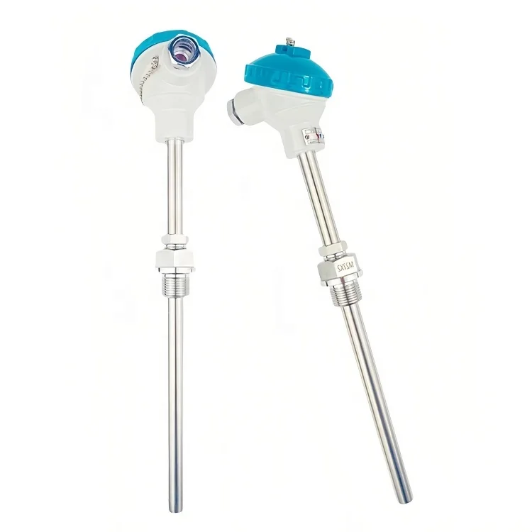 Сборный бронированный термистор pt100 Зонд из нержавеющей стали резьбовой датчик