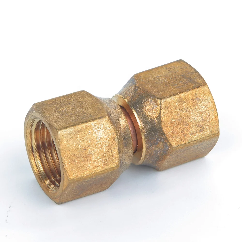 Female Flare Swivel Nut Adapter Brass Tube Fitting Brass Flare Swivel Union Nut