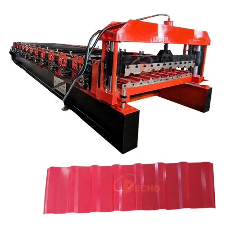 Sheet Metal Corrugated Roof Manufacturing Roller Corrugated Roof Roll Forming Machine