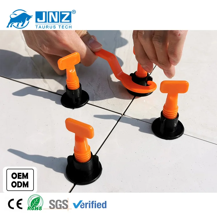 System Leveler Tile Leveling T-Lock Floor Tool Tiles Tools Ceramic Leveler Tile Leveling System