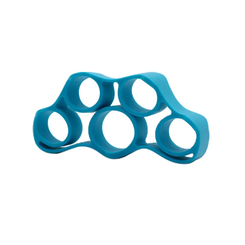 High Quality Exerciser Hand Strengthener Trainer Hand Gripper Adjustable Silicone Finger Trainer Stretchers