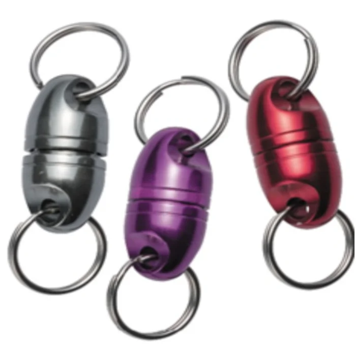 China Wholesale Aluminium Magnet Magnetic Key Holder Neodymium Keychain Magnet