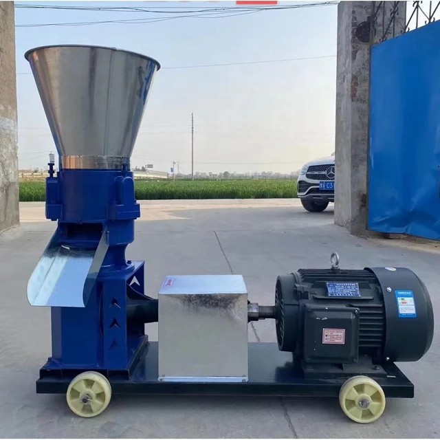 Small Scale Biomass Poultry Feed Pellet Making Machines for Chicken Feed Processing