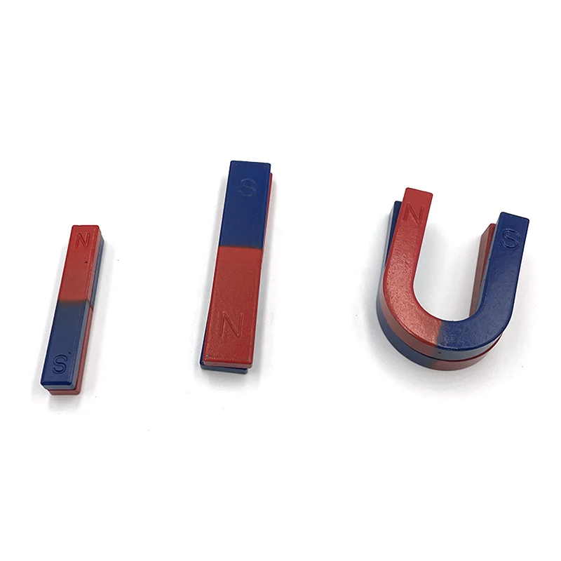 Physical Instrument Pair Steel Physics Pickup Magnet Alnico Magnet Education Bar Ferrite Teaching Magnet