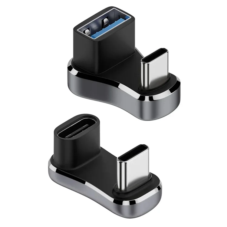 140W Type C Elbow Charging Adapter For Steam Deck 4K 60Hz 20/10Gbps Connector Charger Adapter for Mobile Phone IPad