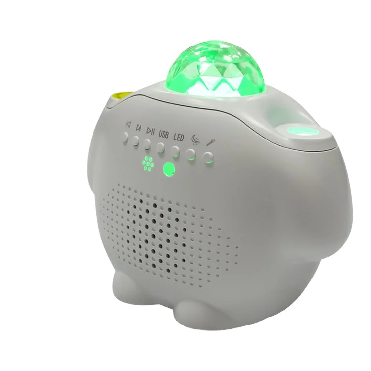 RGB Penguin Starlight color changing table lamp cute night light projector