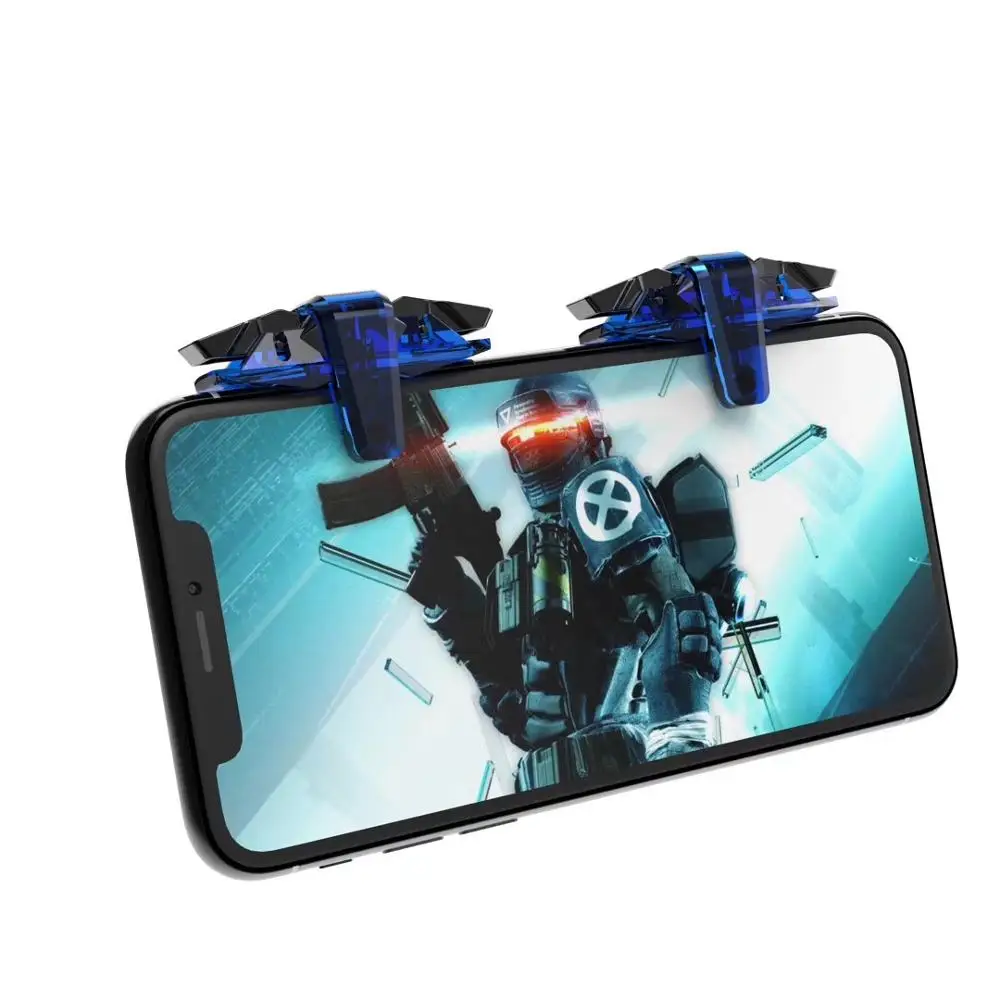 DP hot selling x7 Game Accessories L1 R1 Handle Mobile Gaming Joystick Trigger Shooter Controller Mobile Controller