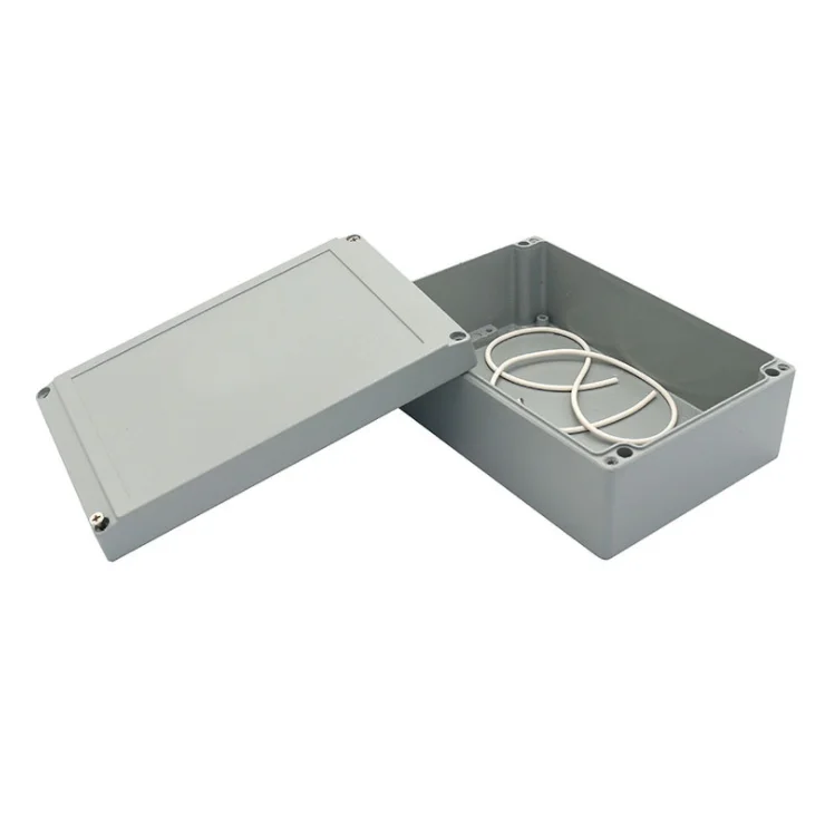 200*130*80 мм Водонепроницаемая электрическая распределительная коробка корпус алюминиевый профиль коробка