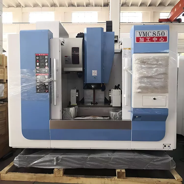 Promotion of high-quality CNC machining center VMC850 four axis machining center CNC vertical milling machine