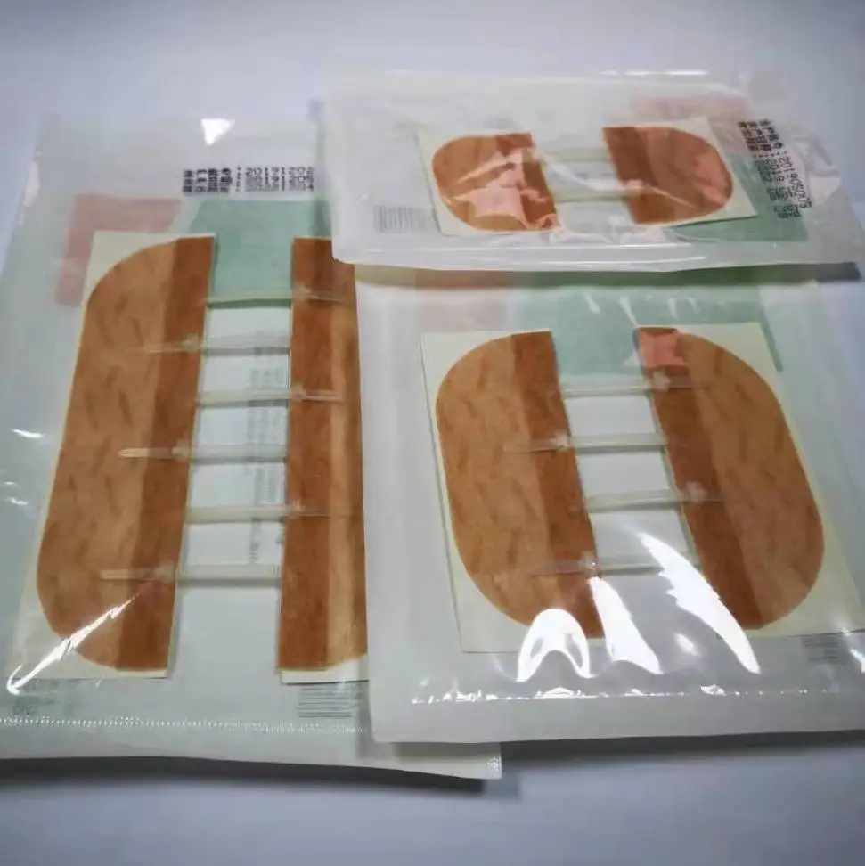 Quick apply surgical incision zip wound skin closure sterile strip skin closure