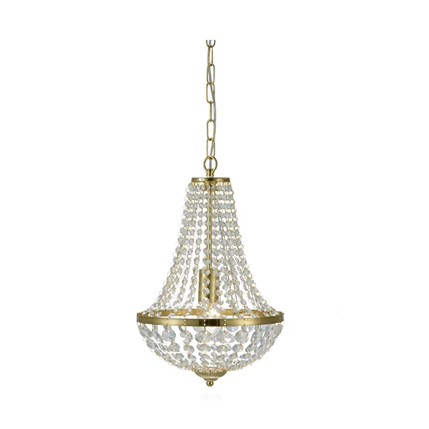zhongshan lighting factory wholesale crystal chandelier pendant wedding decoration hanging lights