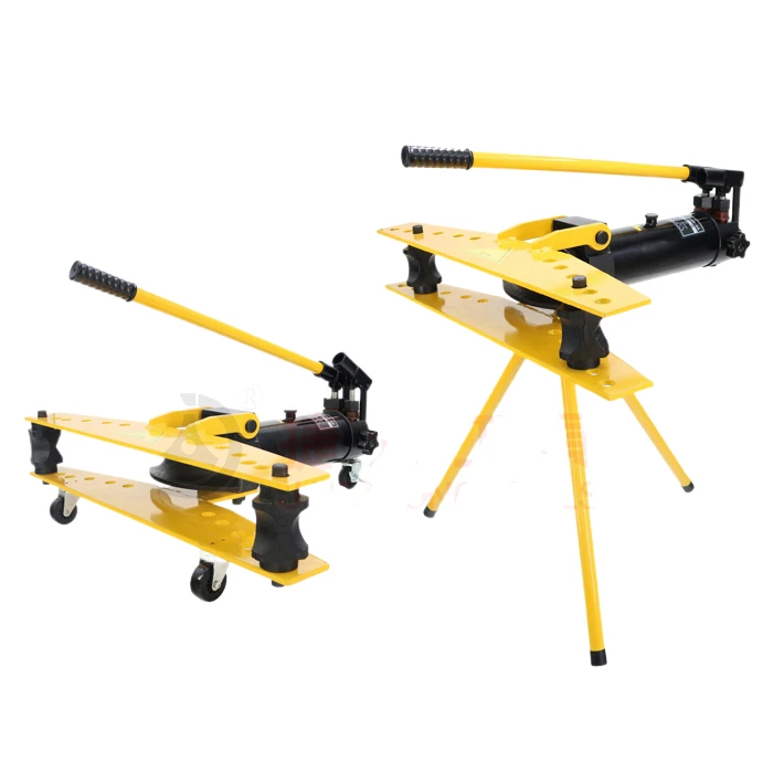 WG-25 Heavy Duty Manual Bending Machine Small Hydraulic Tubing Bender Stainless Steel Aluminum Pipes Steel Bar Material Used