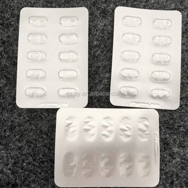 Automatic Packaging Tablet Capsule Pill Flat Plate Strip Sealing Alu PVC Forming Blister Packing Machine Price MY-80