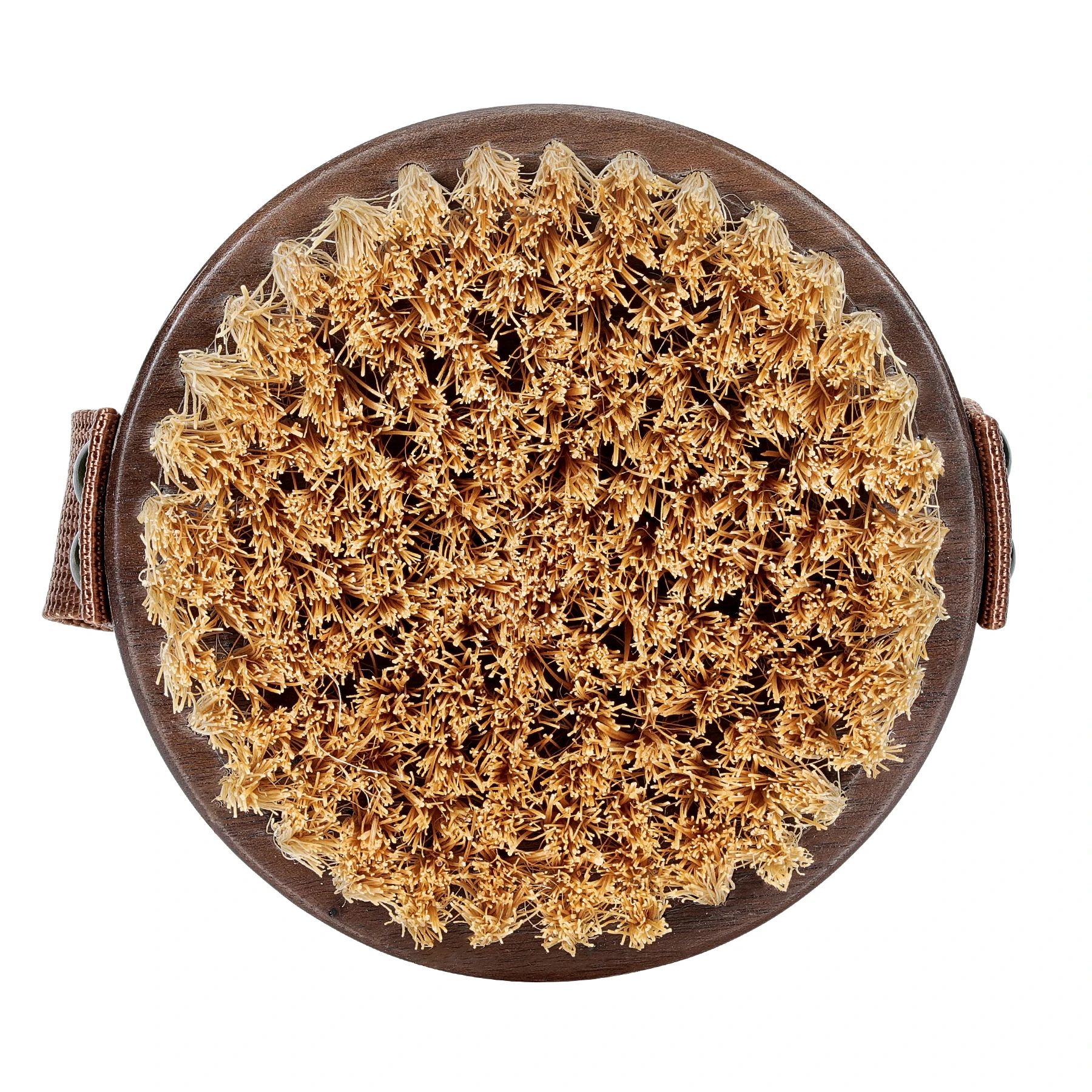 Factory Wholesale 100% Natural Vegan Sisal Bristle Exfoliating Brush Bamboo Shower Dry Body Bath Brush