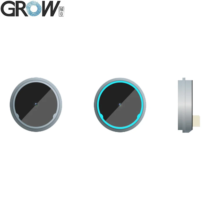 GROW GM61 маленький круглый интерфейс UART 1D/2D модуль считывания штрих-кода