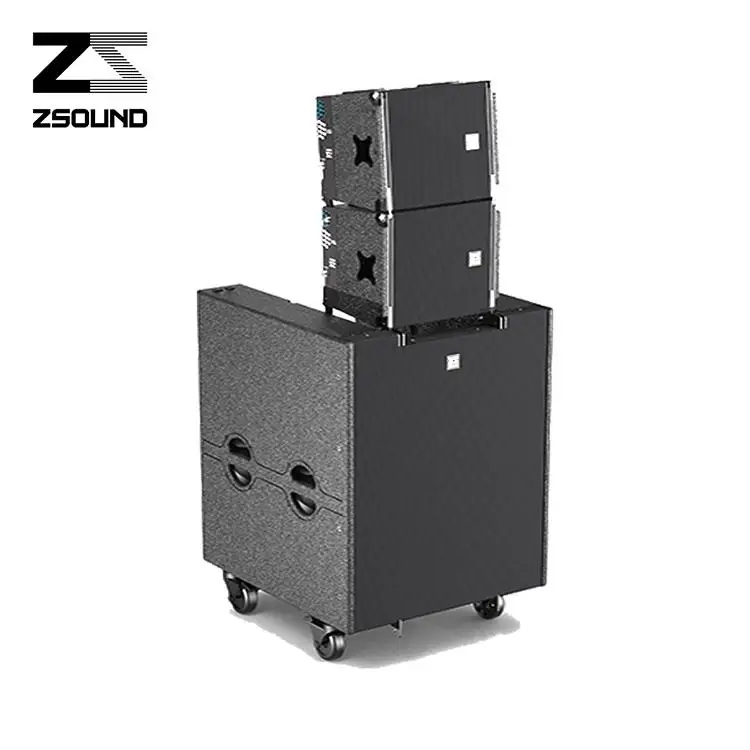 ZSOUND профессиональный аудио dj тонкая звуковая система блока 18 дюймов активная мощность