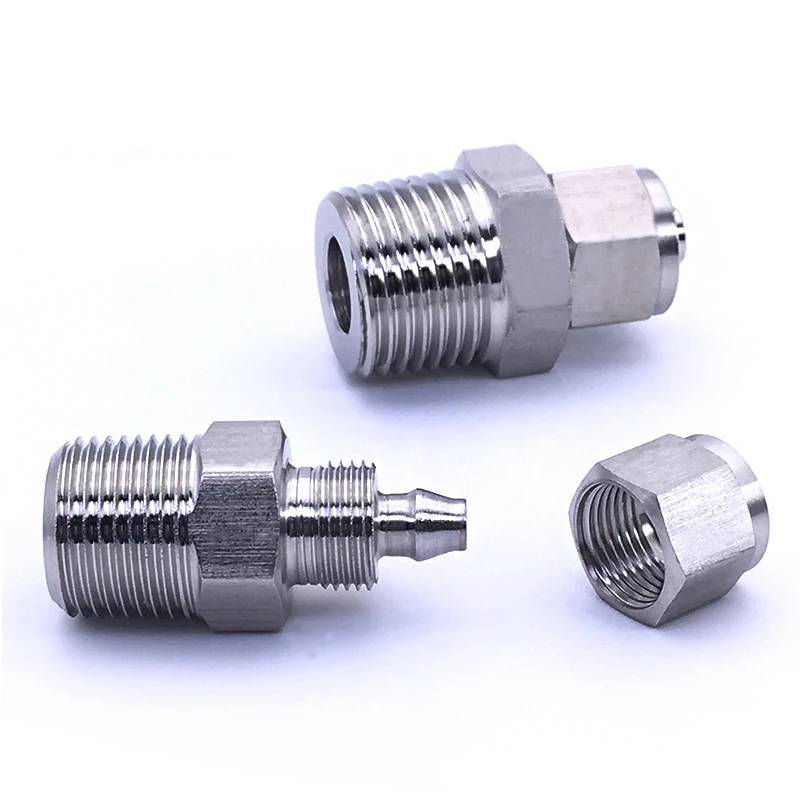 Condibe Aisi 304 male thread compression union tube fitting