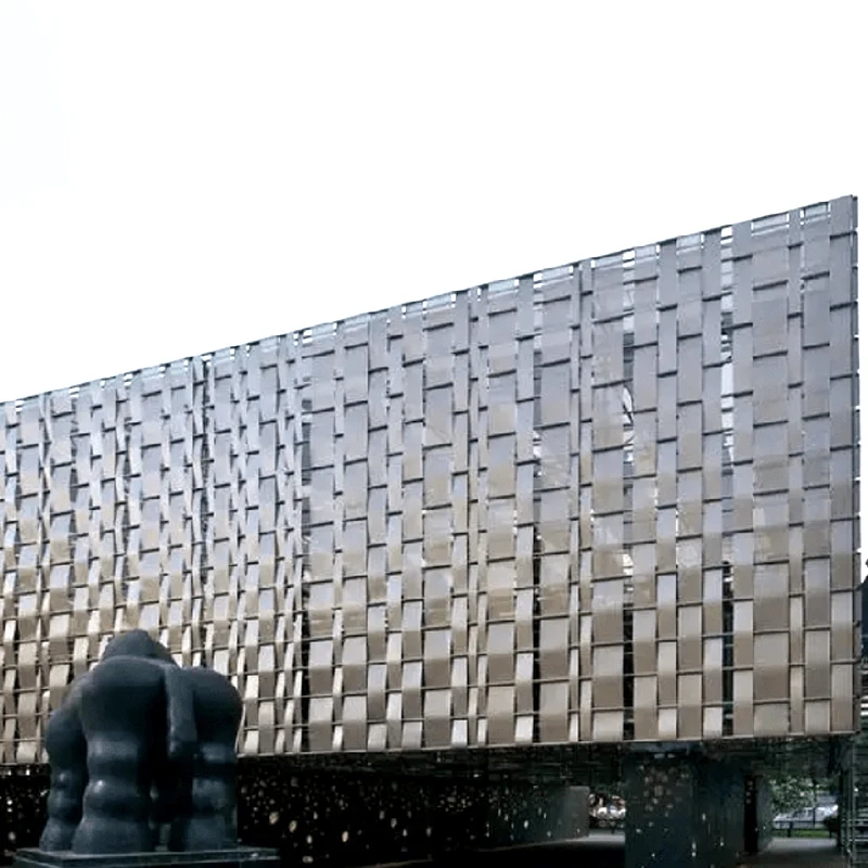 Gymnasium  Gas Station Wall Cladding Aluminum Composite Panels Wall Mount True Flat Android Industrial Panel