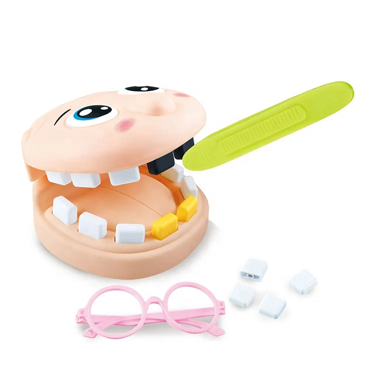 Educational Learning Medical Simulation Plastic Dentist Teeth Brush Pretend Play Tool Gift Set Doctor Toys