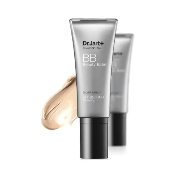 Korean Skin Care Cosmetic Dr.Jart Rejuvenating Beauty Balm Silver Label Plus BB Whitening SPF35/PA ++ (40mL)