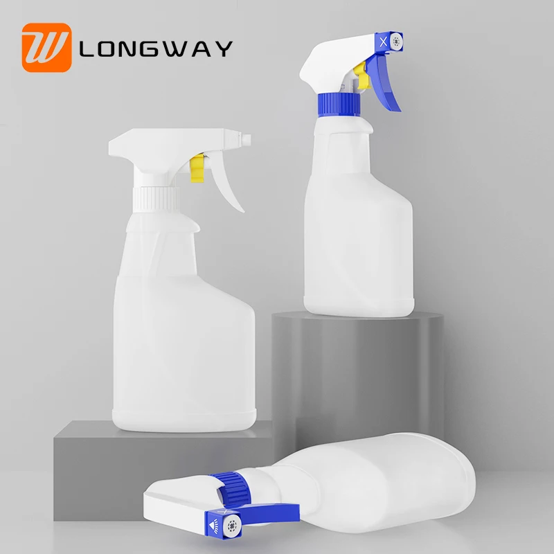 Plastic bottle packaging PETG fine spray bottle 300ml for kitchen cleaning home hygiene