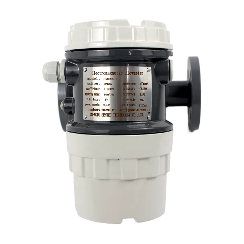 Factory Inline Water 3/4 Inch Sand Slurry Insert type sewage water Electromagnetic  Flow Meter