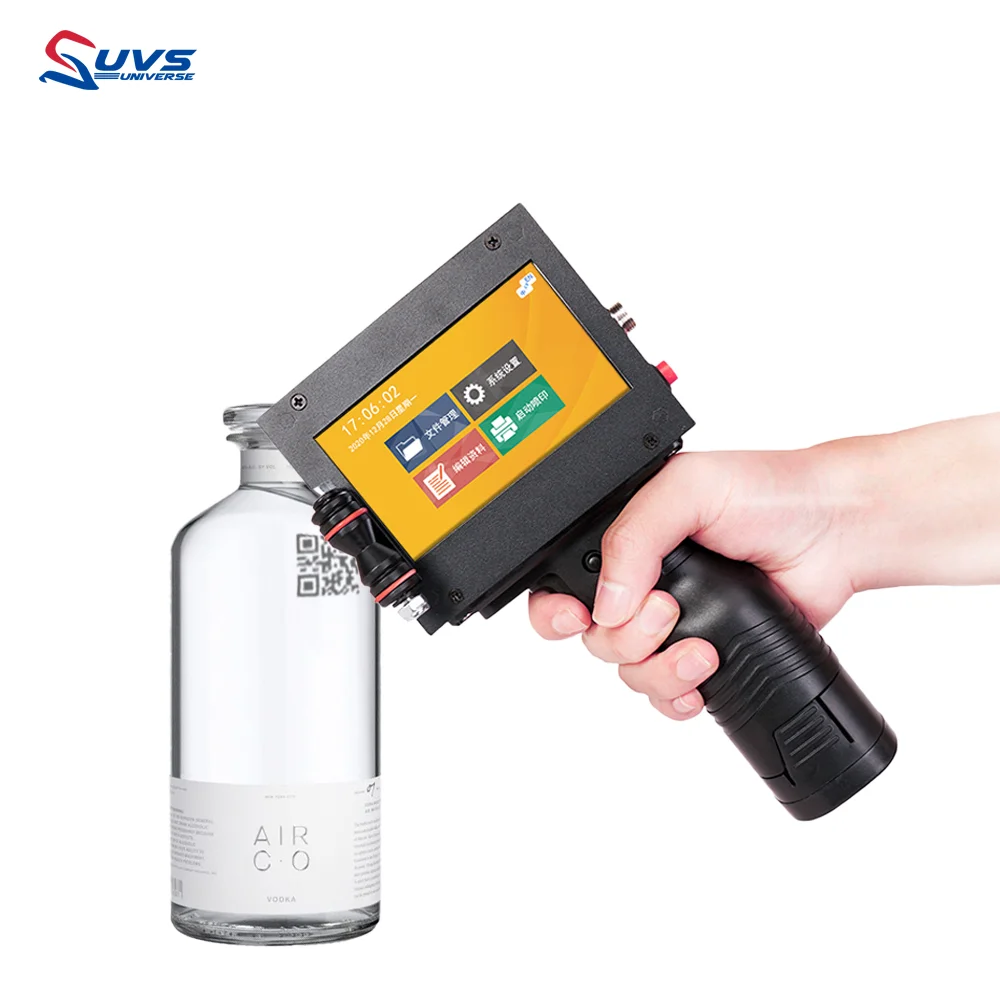 2022 Newest handheld inkjet printer online label printing portable printing machine printer gun