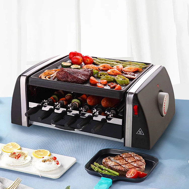 Food Grade Multifunction Electric Automatic Barbecue Bbq Grill Machine