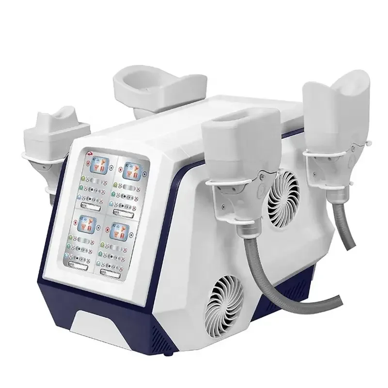 4 handles Cryolipolysis Slimming Machine Portable Fat Freezing Machine Diamond Ice Body Sculpting Machine