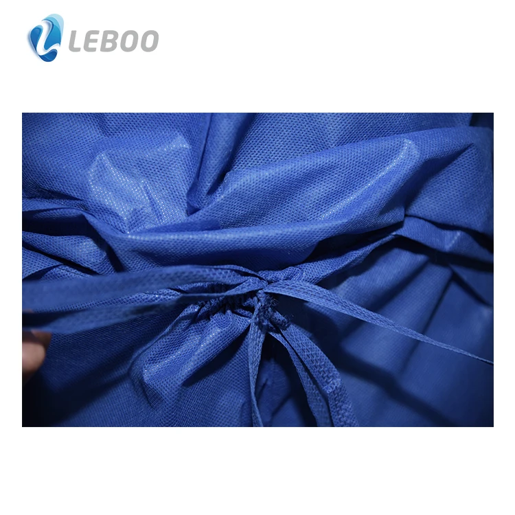 Leboo CE ISO одноразовая Униформа hosiptal, одноразовый медицинский костюм-скраб, больница для медсестры или врача