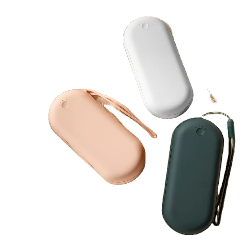 Rechargeable Hand Warmer Electric Hand Warmer 20000MAh USB Power Bank Warmer Heater Pocket Warmer Portable USB Double-Sided Heat