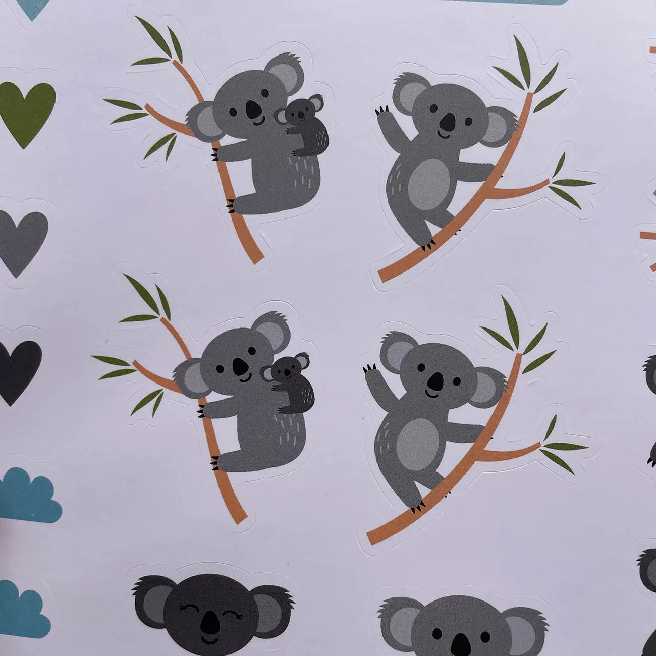 Art Half  Custom Decorative Sticker Personalized Animal  Sticker Sheets Kiss Cut Logo Stickers