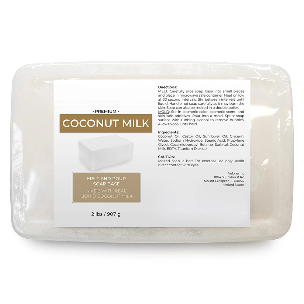 Organic Glycerin Melt Transparent Goat Milk Soap Base For Soap Making