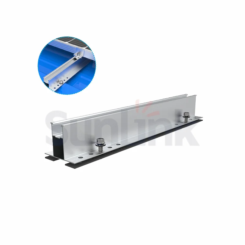 SUNLINK RM198  Mini Rail Accessories Solar Pv Bracket Solar Roof Top Bracket System