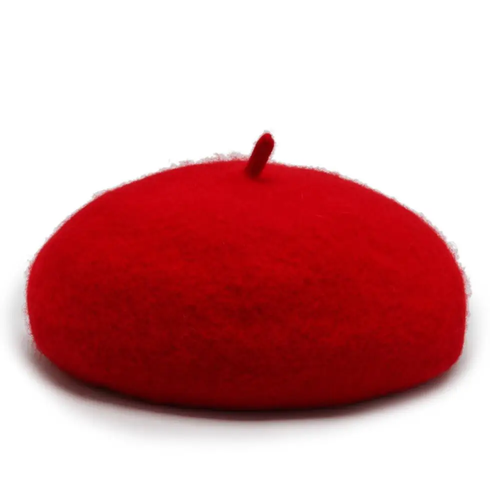 
Wholesale New Winter women hat Vintage Berets wool Caps pillbox hat Beret boinas mujer Wool Beanie Hat 
